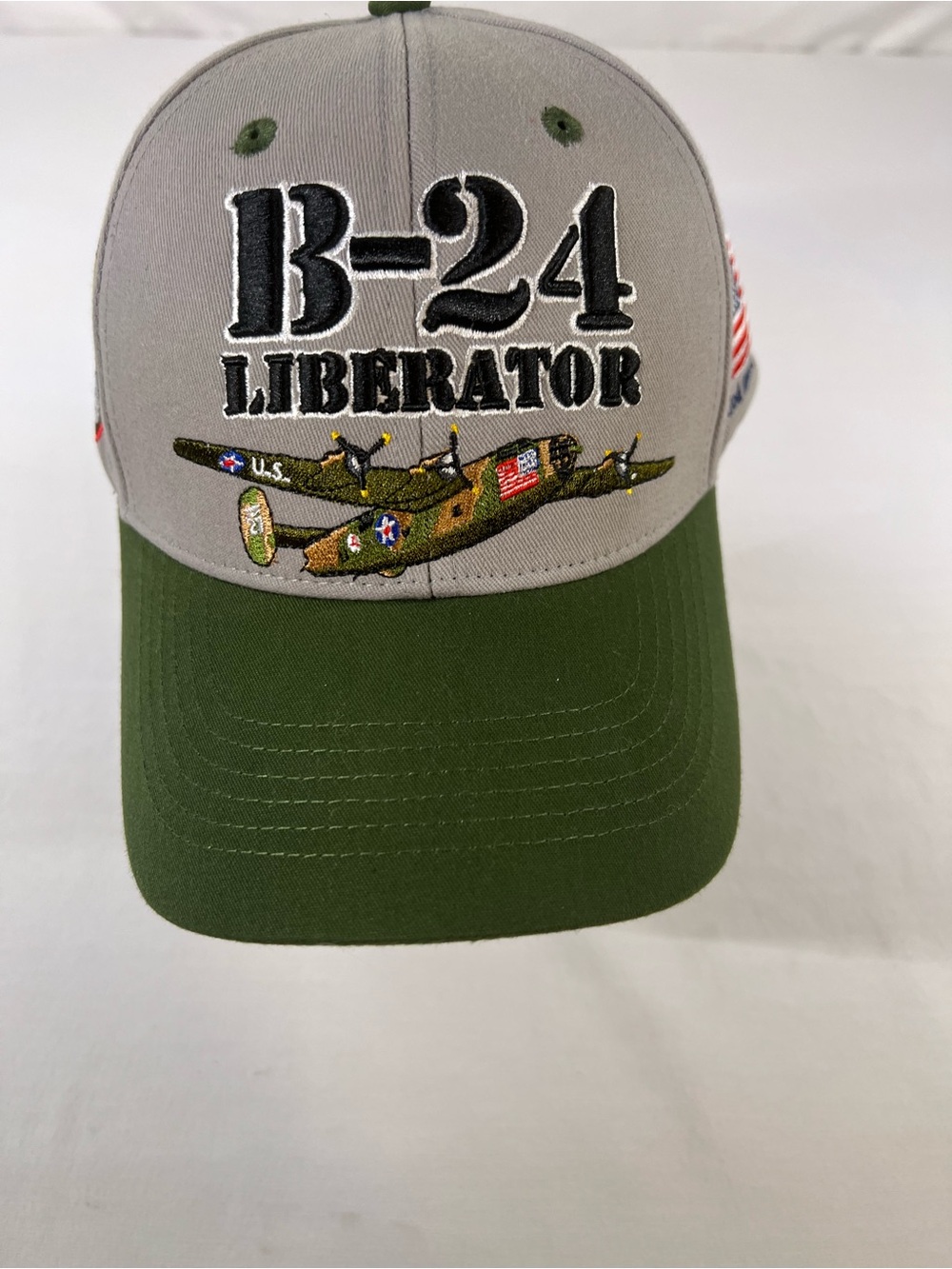B-24 Liberator Commemorative Air Force CAF diamond Lil Embroidered hat USA
